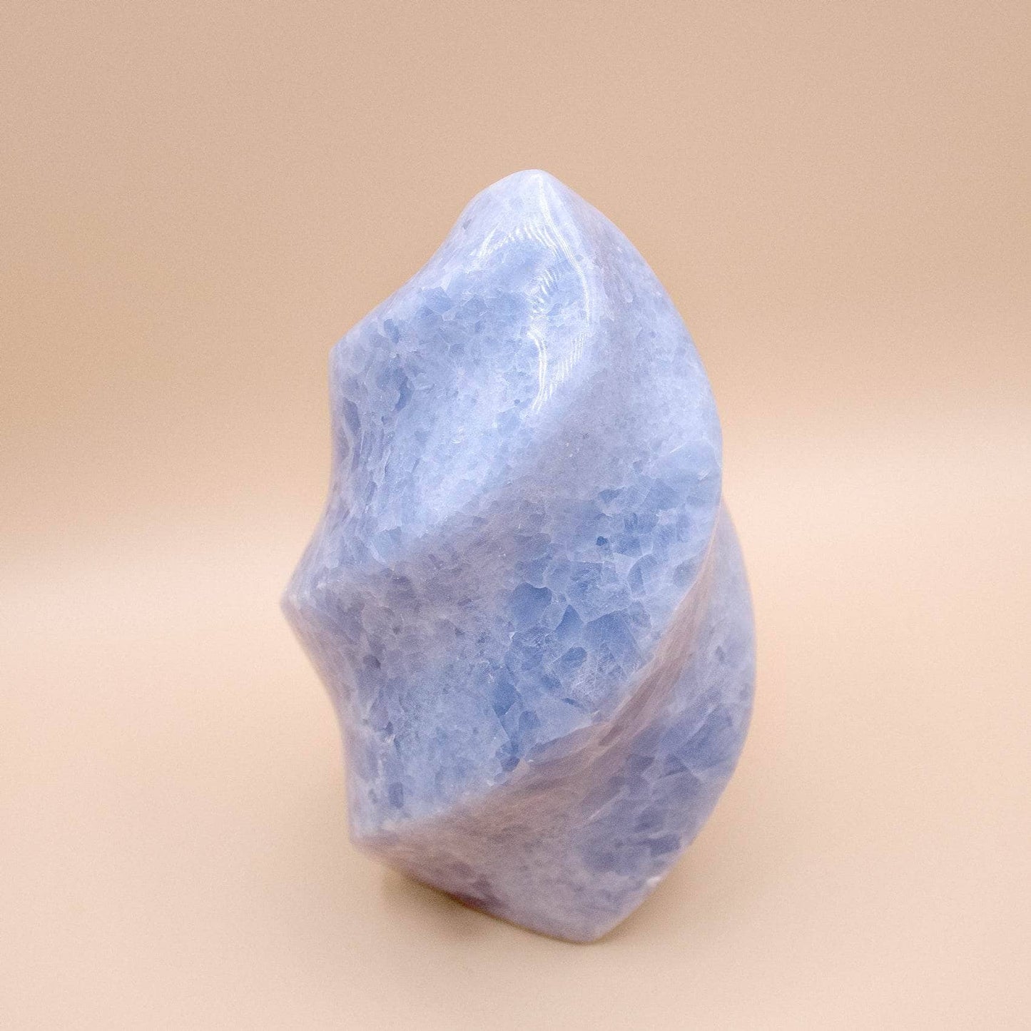 Blue Calcite Crystals Flames - AAA Premium Quality