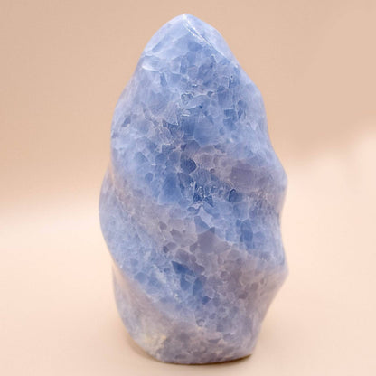 Blue Calcite Crystals Flames - AAA Premium Quality
