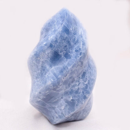 Blue Calcite Crystals Flames - AAA Premium Quality