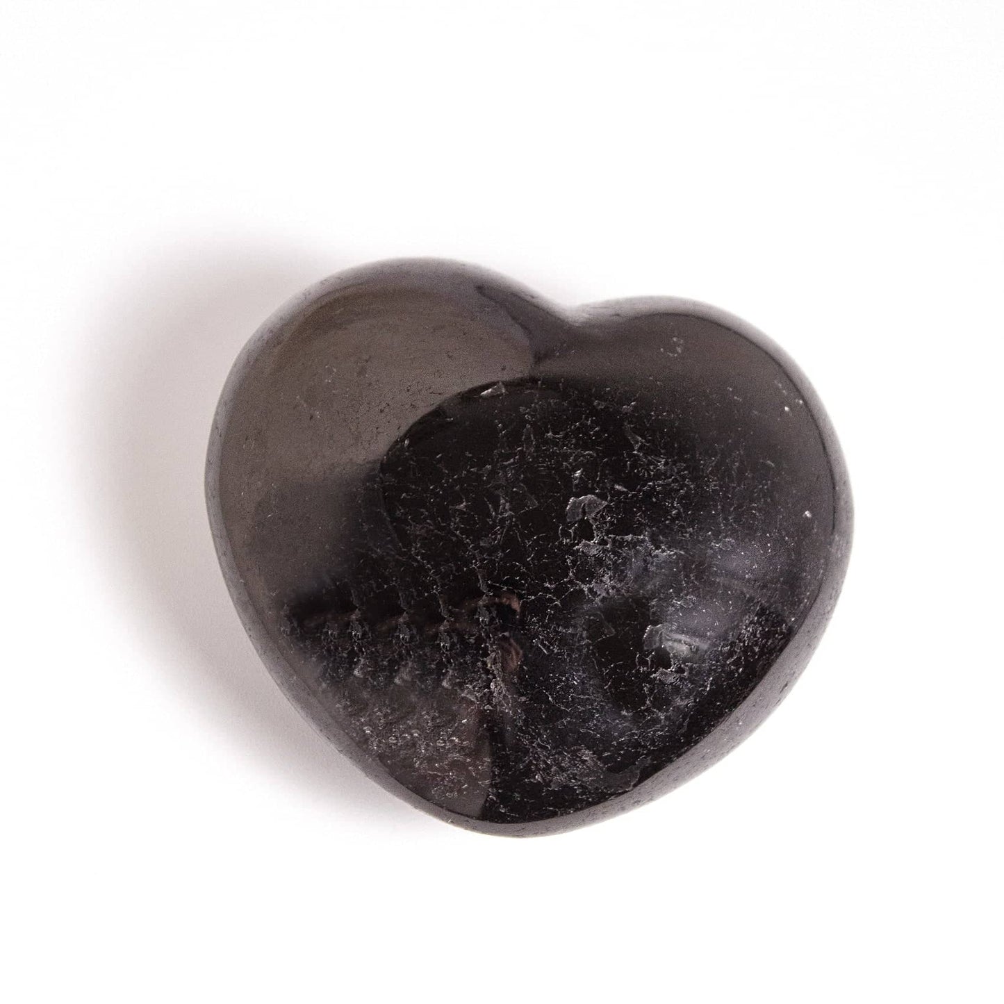 Black Tourmaline Heart - AAA Premium Quality - 1 of a Kind
