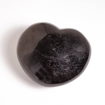 Black Tourmaline Heart - AAA Premium Quality - 1 of a Kind