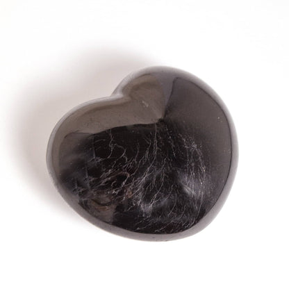 Black Tourmaline Heart - AAA Premium Quality - 1 of a Kind