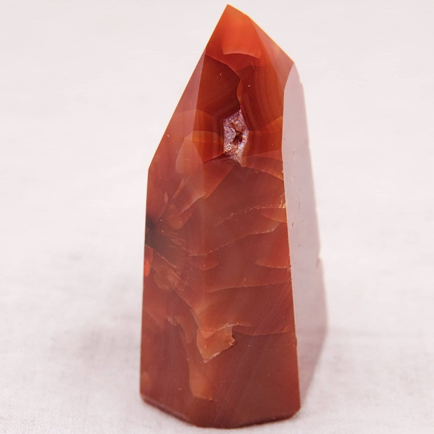 Carnelian Freeform Point - AAA Premium Quality - 1 of a Kind
