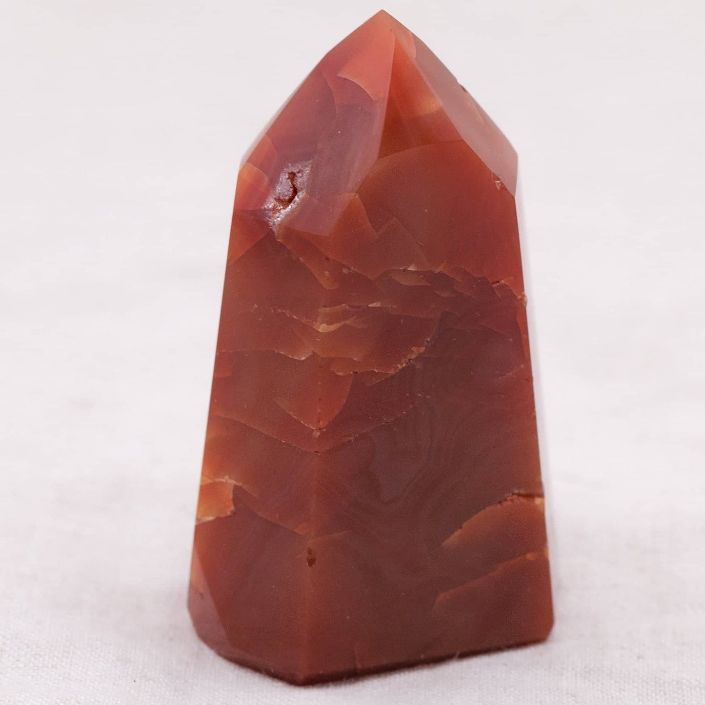 Carnelian Freeform Point - AAA Premium Quality - 1 of a Kind