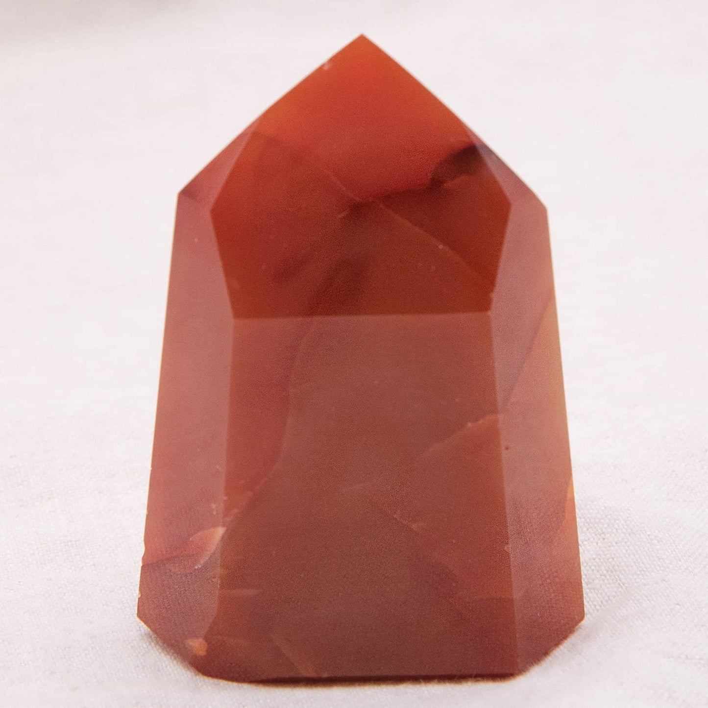 Carnelian Freeform Point - AAA Premium Quality - 1 of a Kind