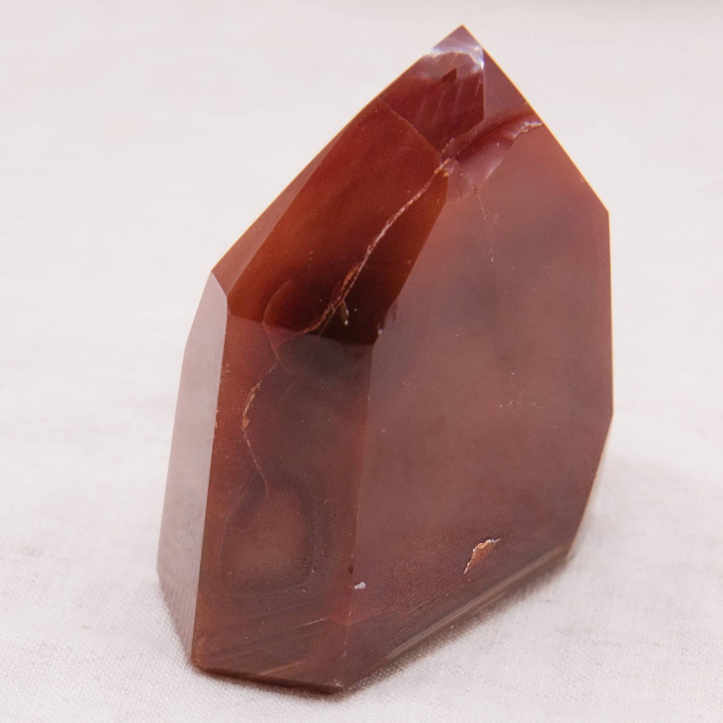 Carnelian Freeform Point - AAA Premium Quality - 1 of a Kind