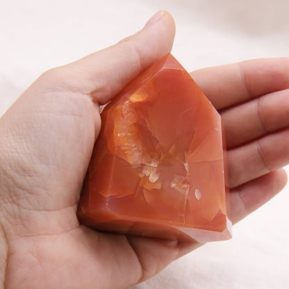 Carnelian Freeform Point - AAA Premium Quality - 1 of a Kind