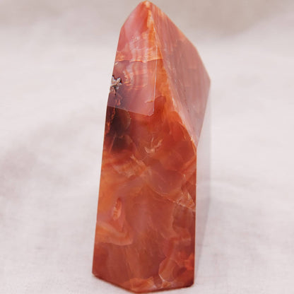 Carnelian Freeform Point - AAA Premium Quality - 1 of a Kind