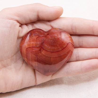 Carnelian Hearts - AAA Premium Quality - 1 of a Kind