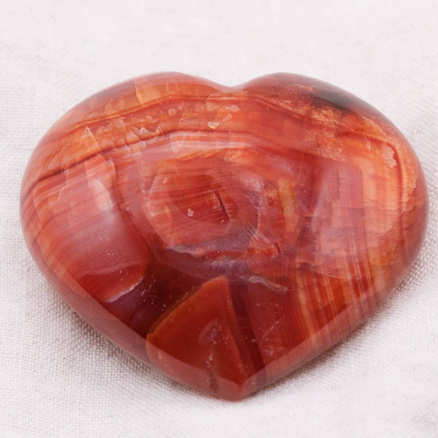 Carnelian Hearts - AAA Premium Quality - 1 of a Kind
