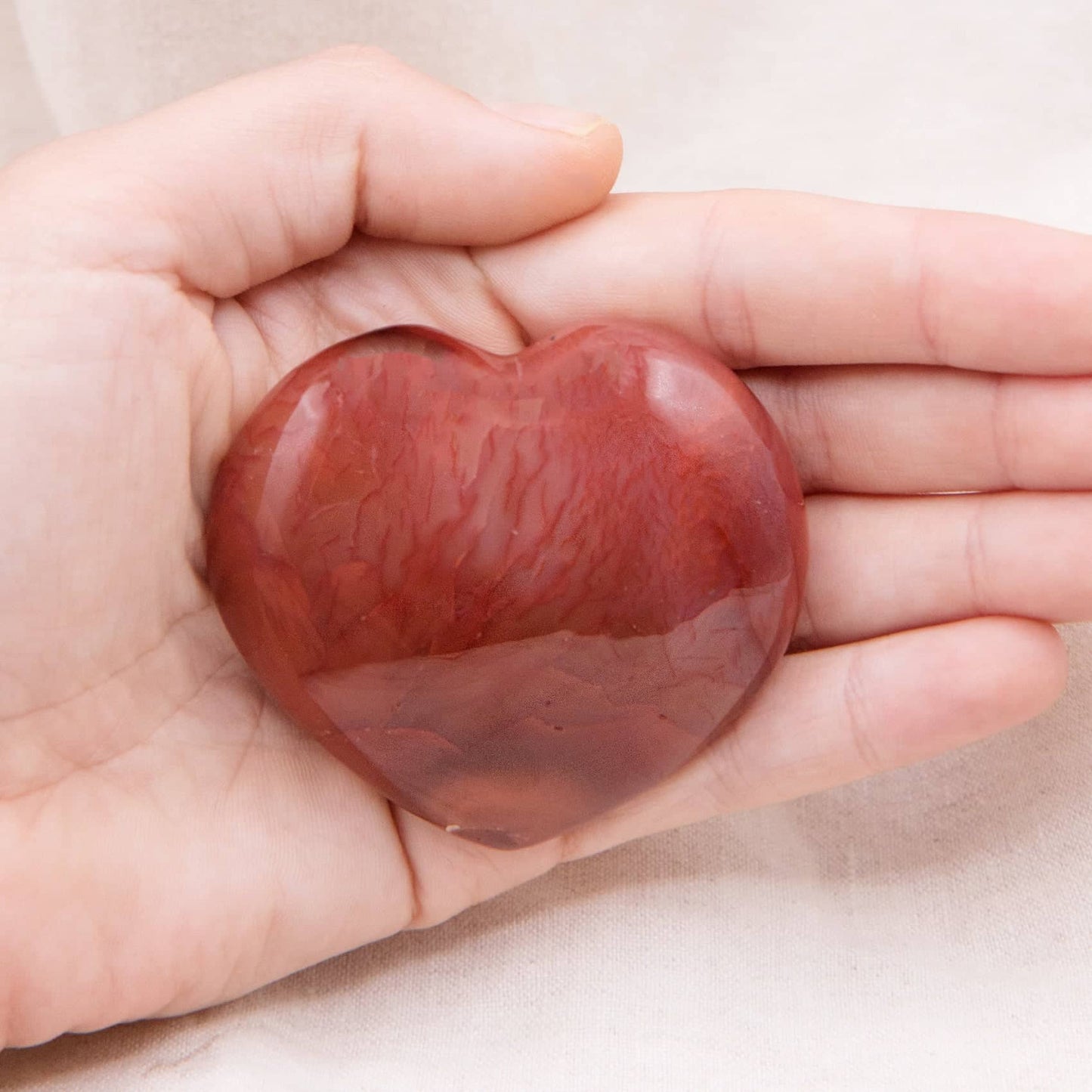 Carnelian Hearts - AAA Premium Quality - 1 of a Kind