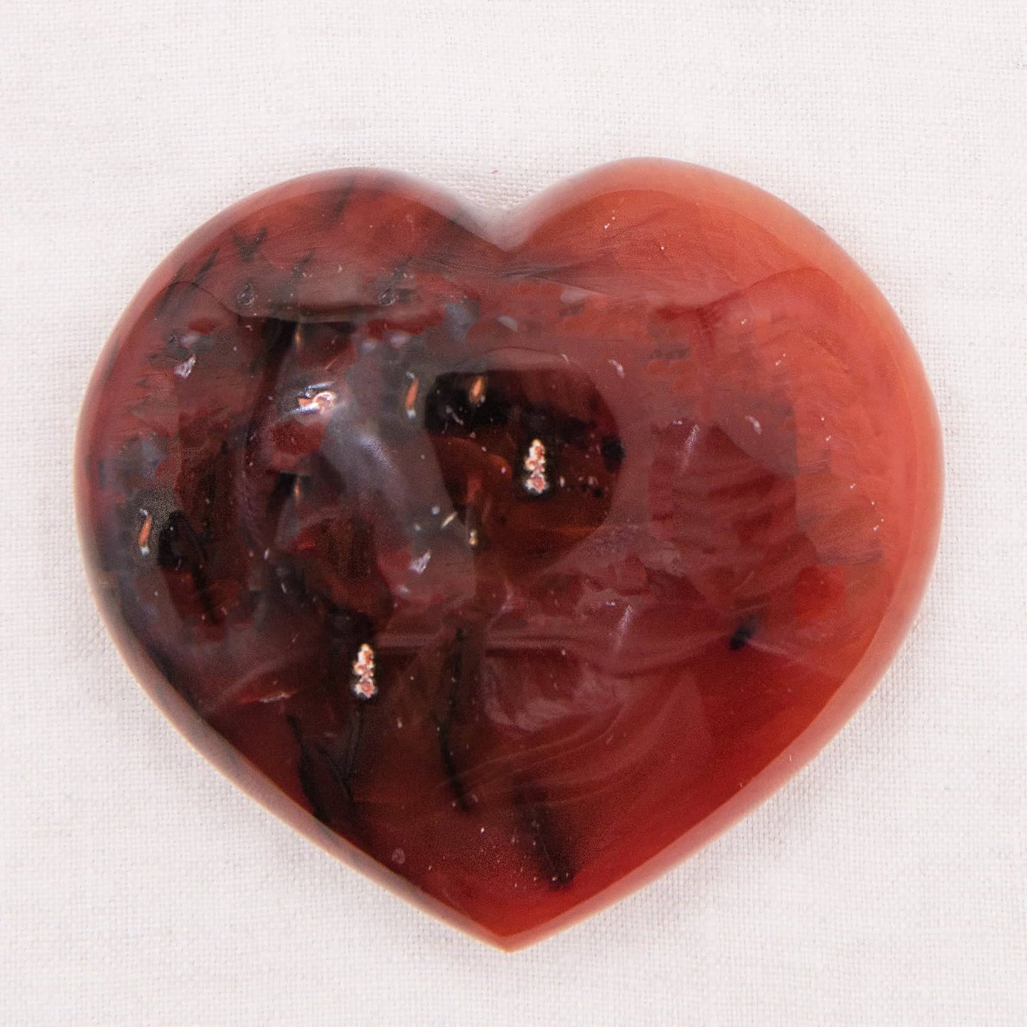 Carnelian Hearts - AAA Premium Quality - 1 of a Kind