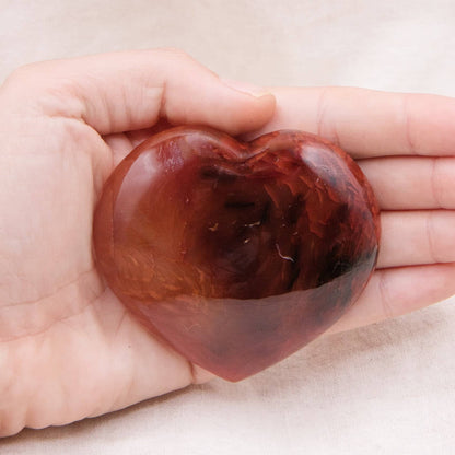Carnelian Hearts - AAA Premium Quality - 1 of a Kind