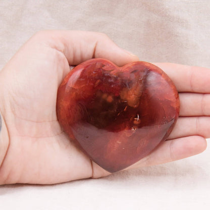 Carnelian Hearts - AAA Premium Quality - 1 of a Kind