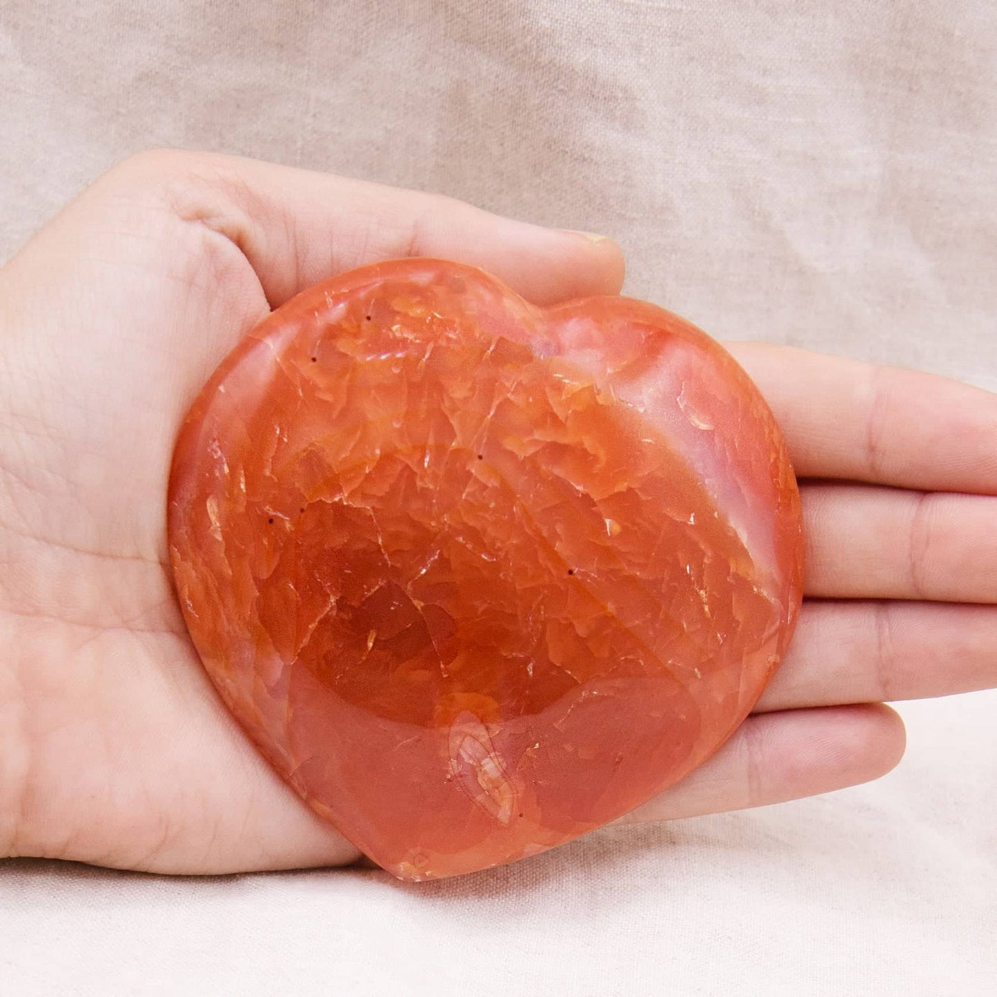 Carnelian Hearts - AAA Premium Quality - 1 of a Kind