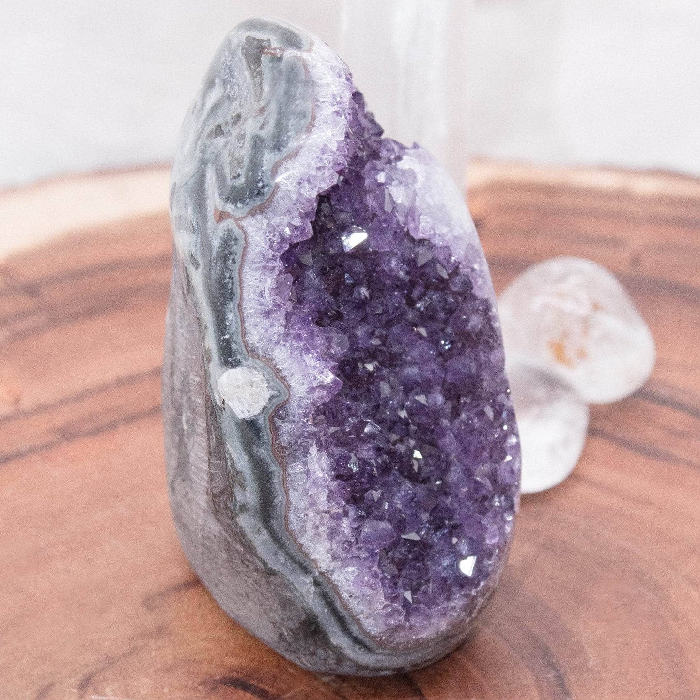 Amethyst Geode Freeforms – 1 of a Kind - AAA Premium Quality