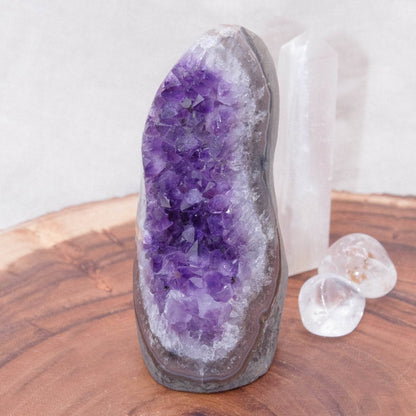 Amethyst Geode Freeforms – 1 of a Kind - AAA Premium Quality