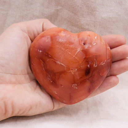 Carnelian Hearts - AAA Premium Quality - 1 of a Kind