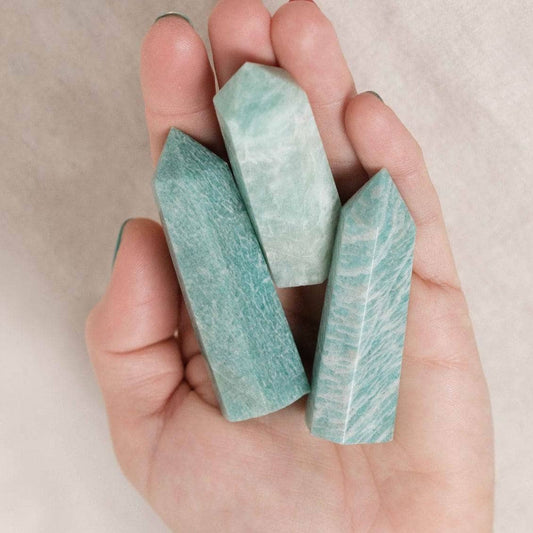 Amazonite Crystal Point - AAA Premium Quality