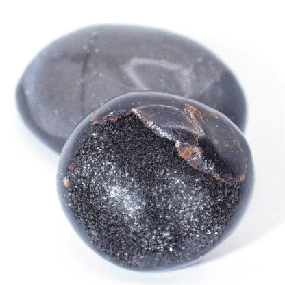 Black Septarian Pocket Stone - Natural Healing Crystals
