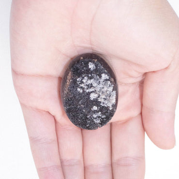 Black Septarian Pocket Stone - Natural Healing Crystals