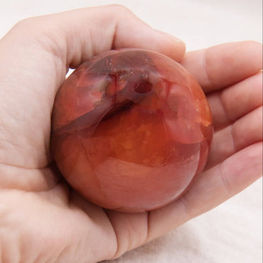 Carnelian Sphere - Large - One of a Kind - AAA Quality