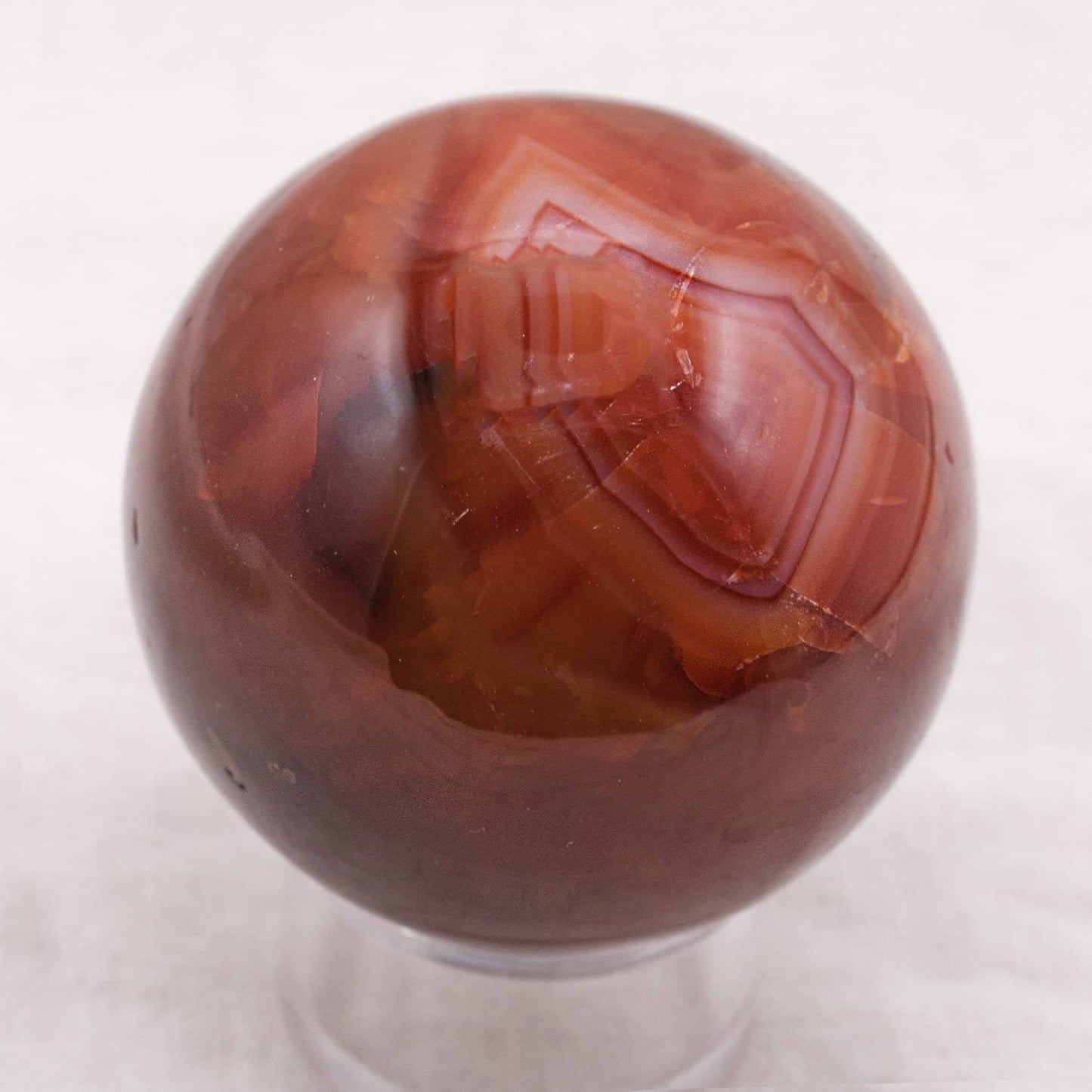 Carnelian Sphere - Large - One of a Kind - AAA Quality