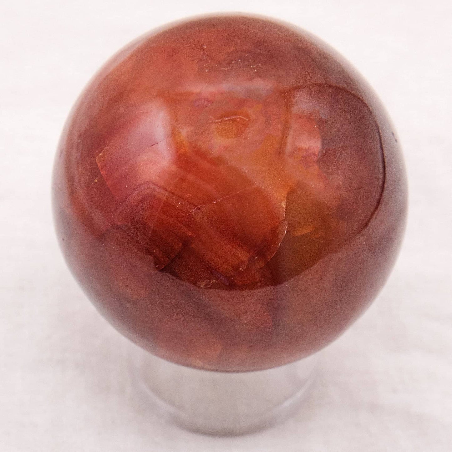Carnelian Sphere - Large - One of a Kind - AAA Quality