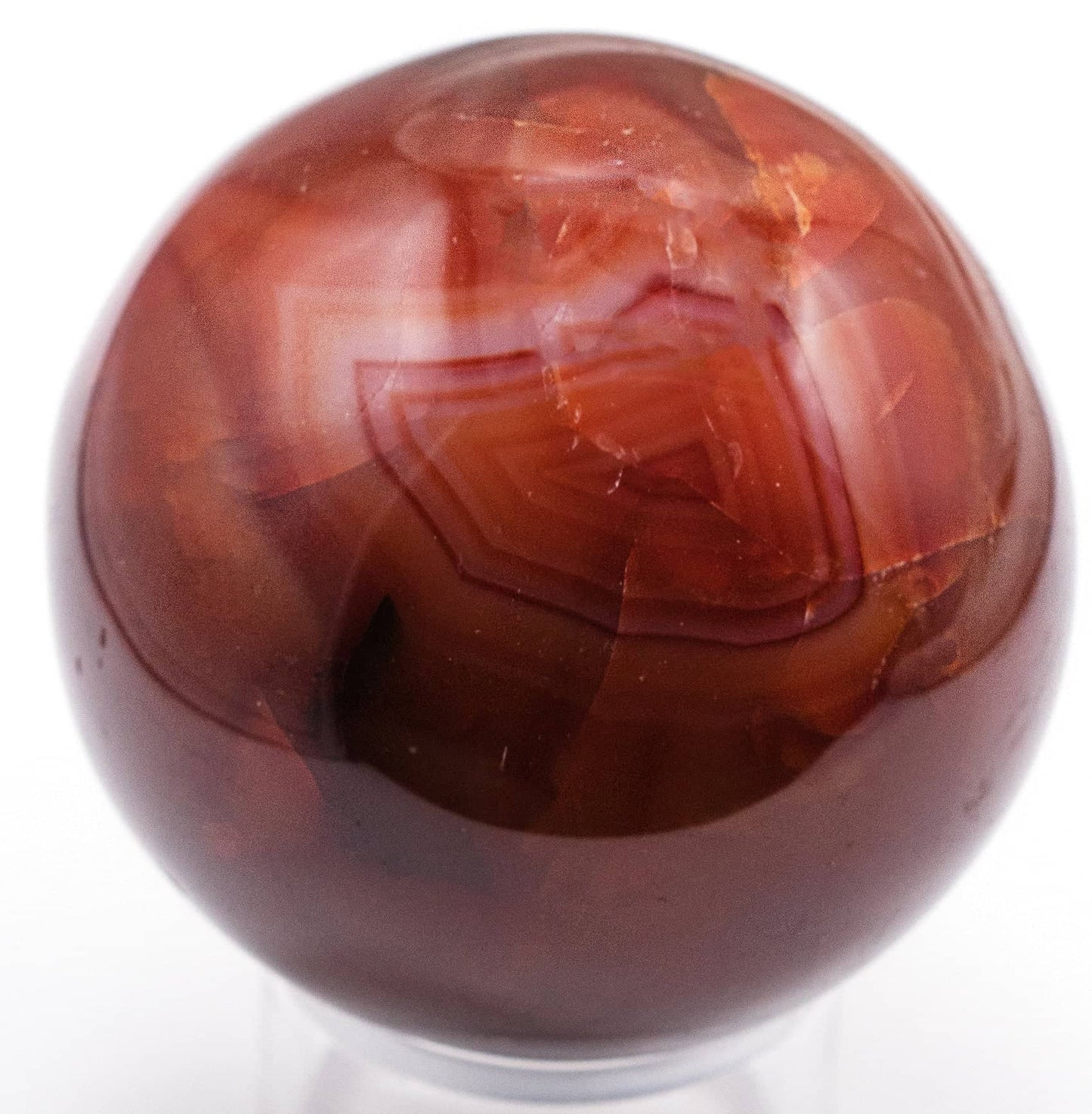 Carnelian Sphere - Large - One of a Kind - AAA Quality