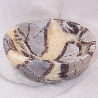 Black Septarian Bowl - 1 of a Kind