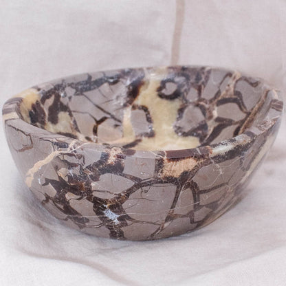 Black Septarian Bowl - 1 of a Kind